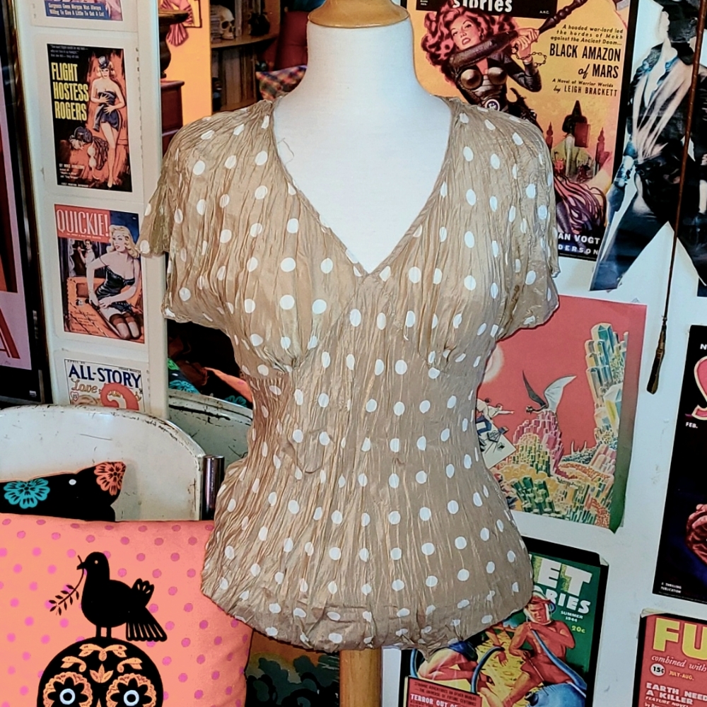 💯 silk blouse